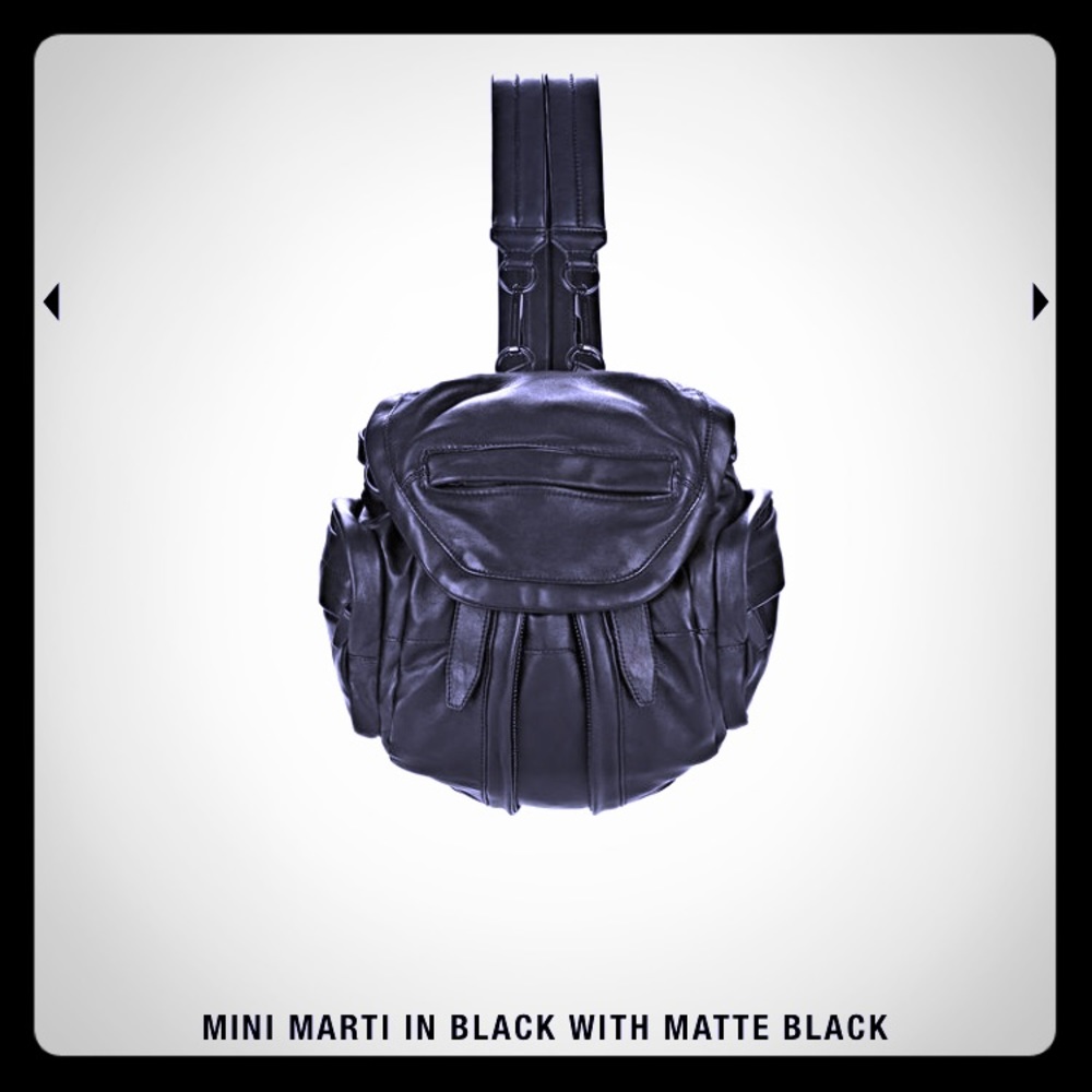 ISO ALEXANDER WANG MINI MARTI BACKPACK